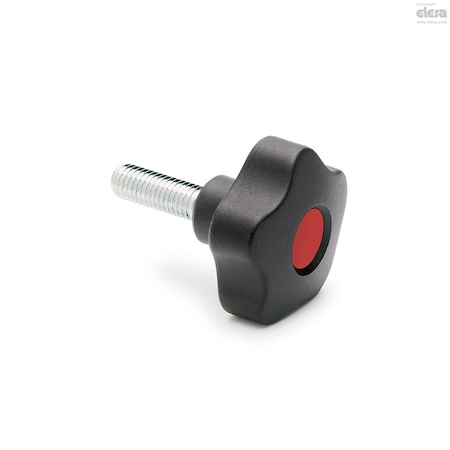 Zinc-plated Steel Threaded Stud, With Cap, VCT.63 P-M10x30-C6